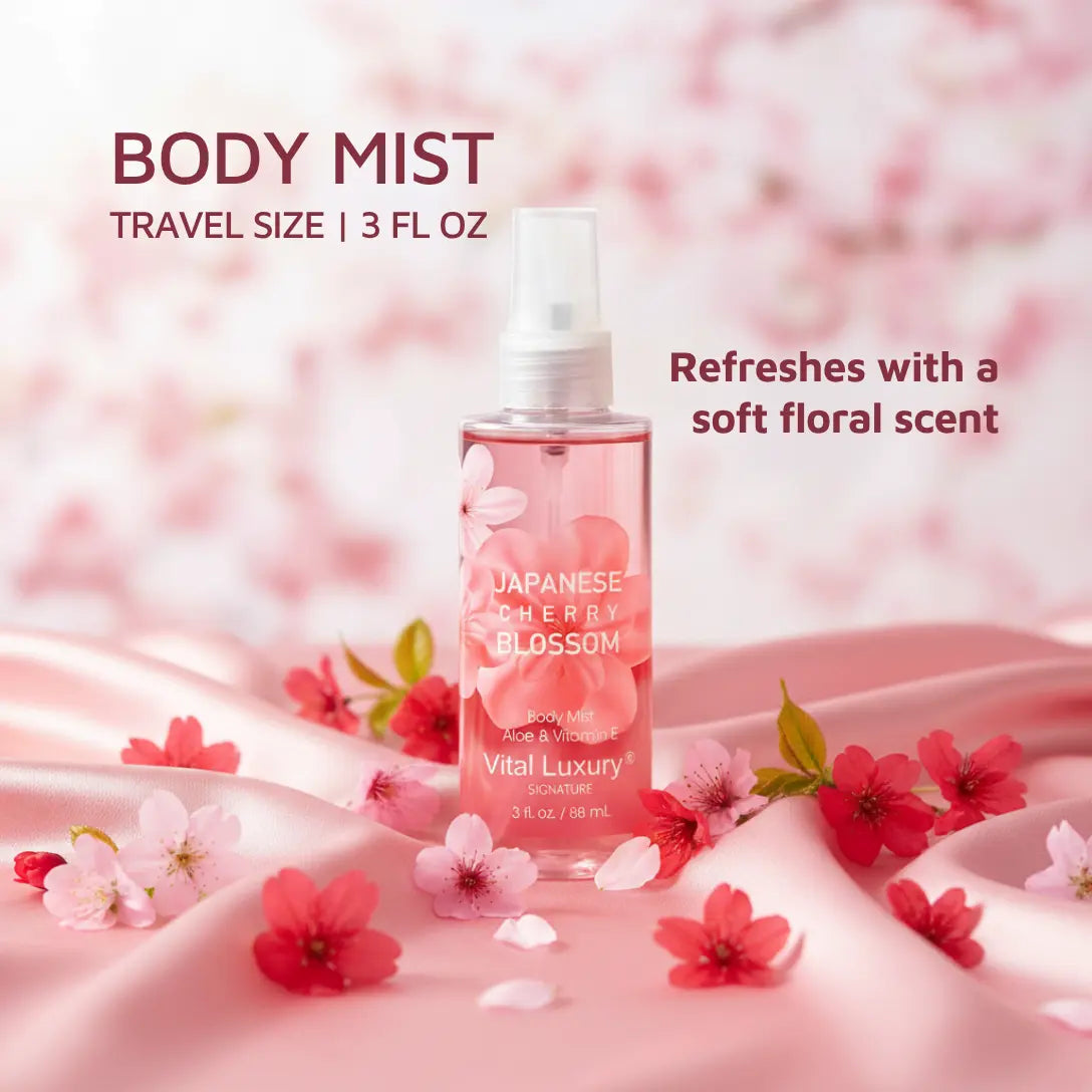 Japanese Cherry Blossom Body Mist, 3 fl oz
