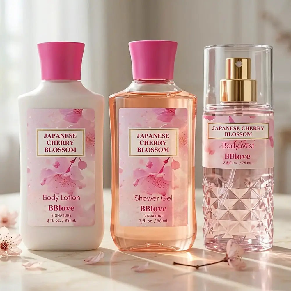 Japanese cherry blossom set lifestyle image